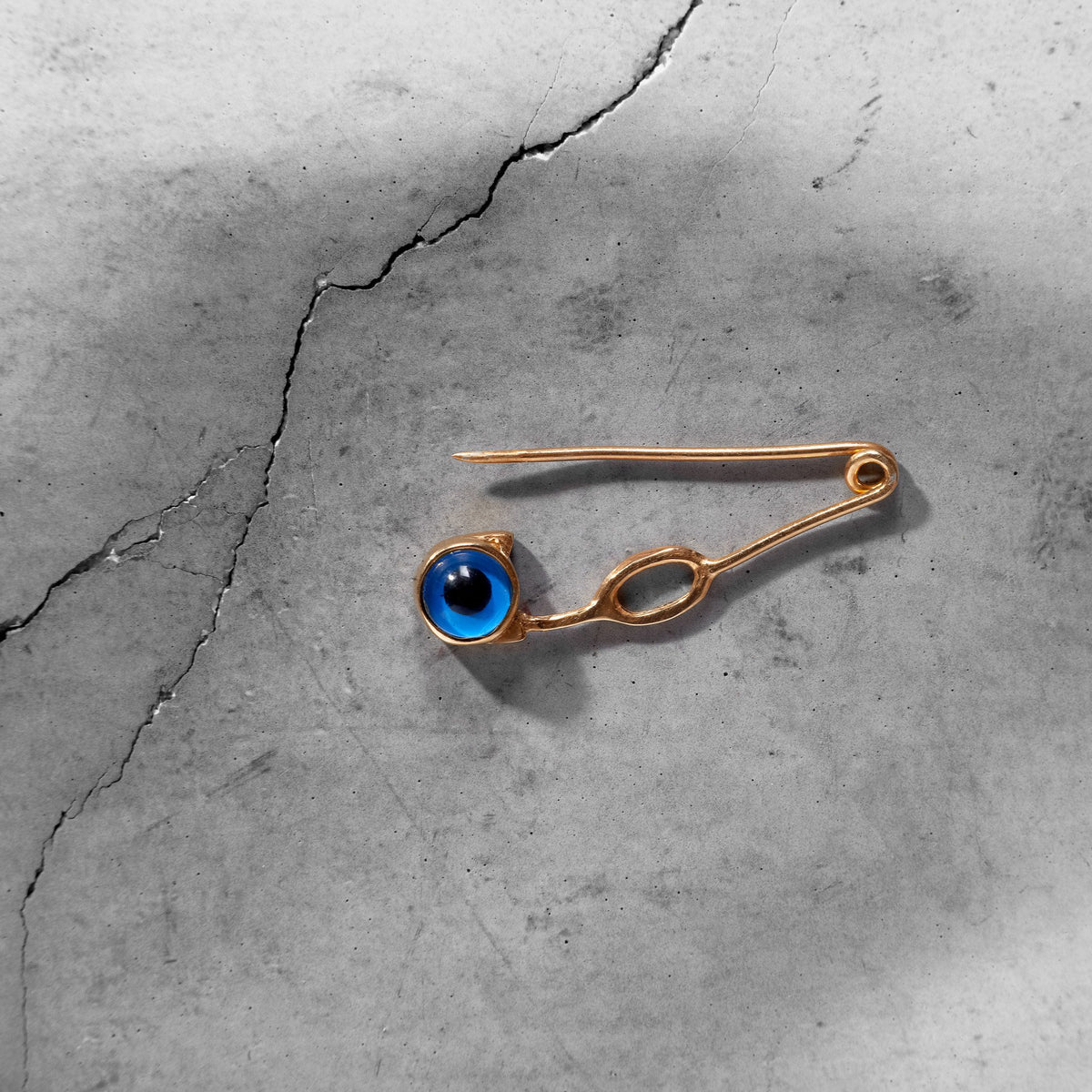 Evil eye safety pin discount