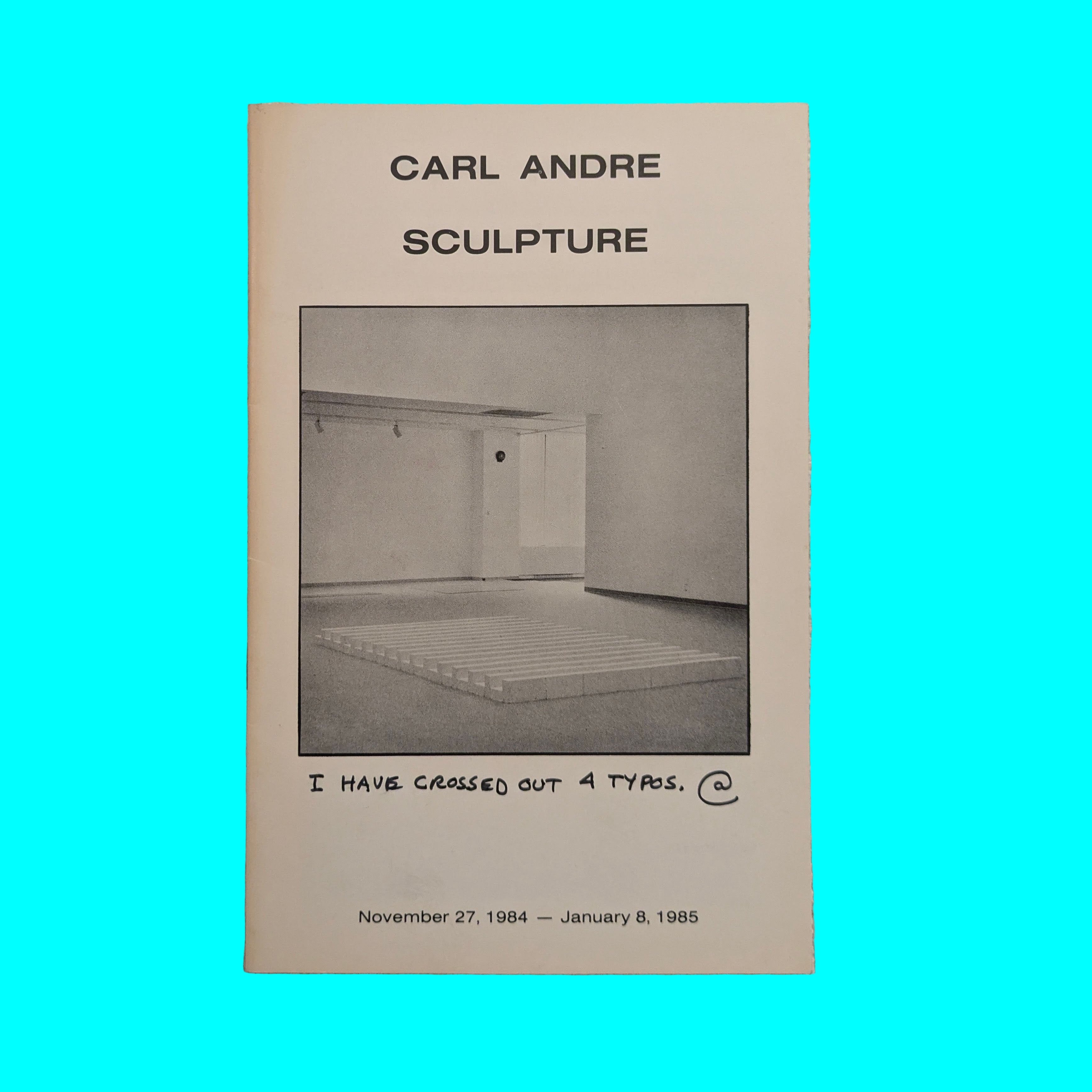 Carl Andre Sculpture – KIOSK
