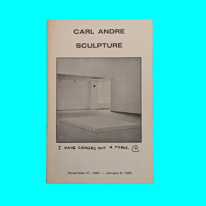 Carl Andre Sculpture – KIOSK