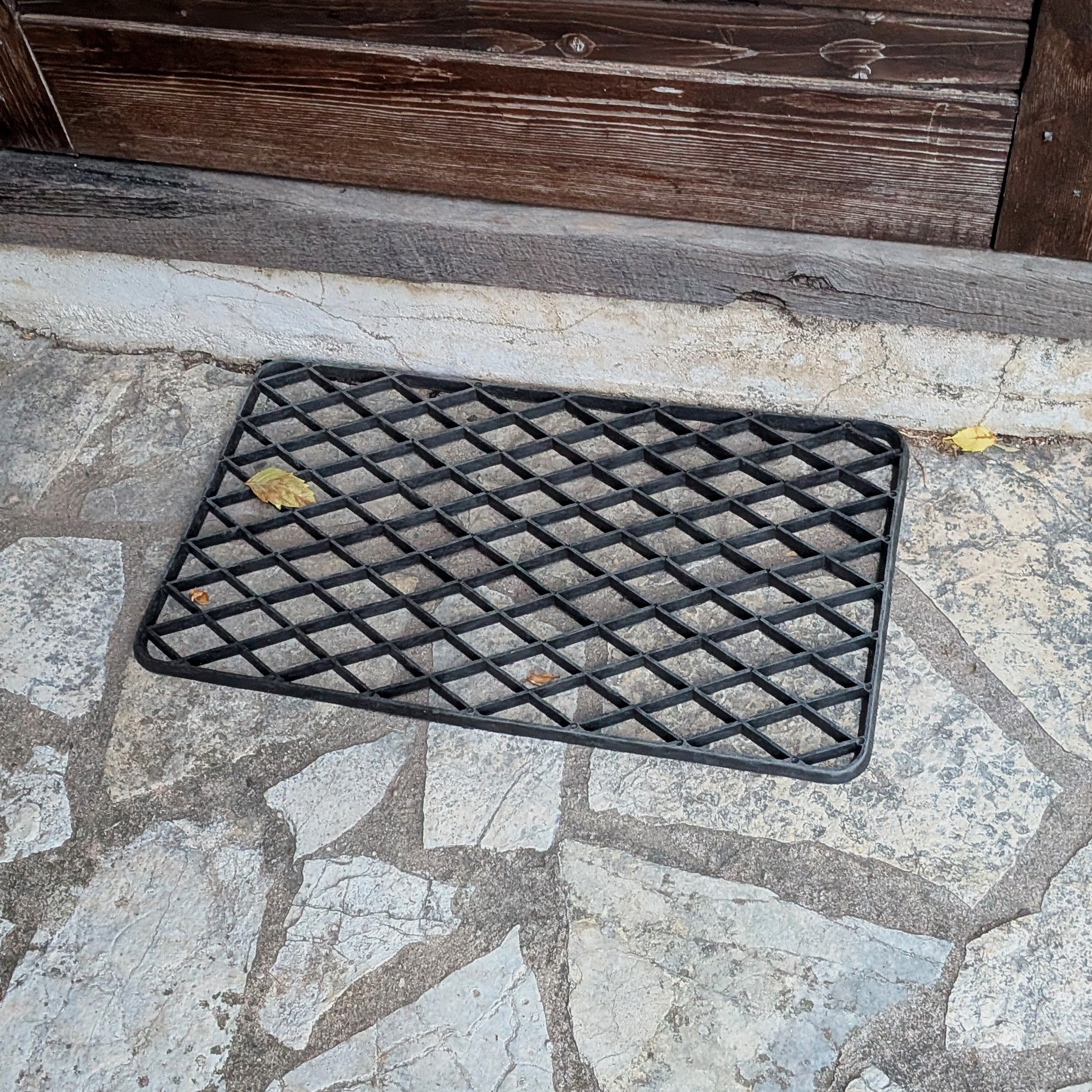 Black Rubber Doormat