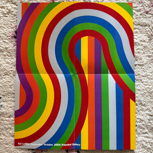 Sol Lewitt: New Wall Drawings and Photographs Poster