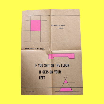 Paradigms Suitable for Daily Use - Lawrence Weiner