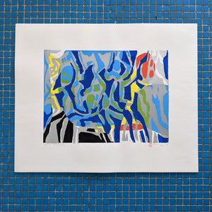 Lithographs from the 70s by Edlef ter Haar Romeny