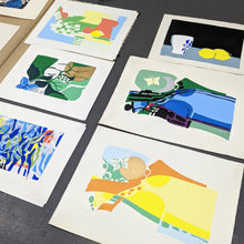 Lithographs from the 70s by Edlef ter Haar Romeny